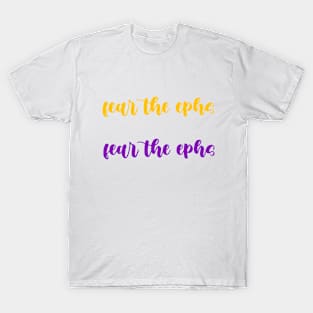 fear the ephs duo print T-Shirt